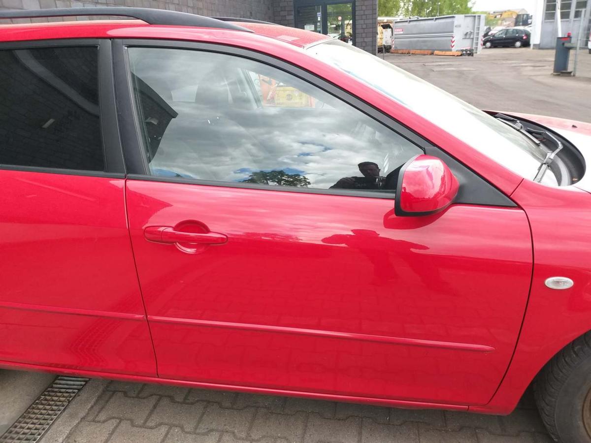 Mazda 6 GG GY original Tür vorn rechts Rot Rohbau Bj.2003